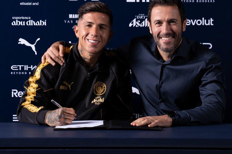 Enzo Fernandez: Saya Selalu Bermimpi Bermain di Klub Sebesar Manchester City!