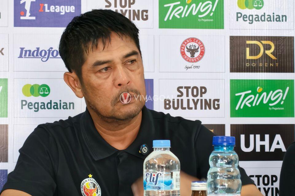 Imbang 1-1 Kontra PSIS, Nil Maizar Sebut Semen Padang Kalah