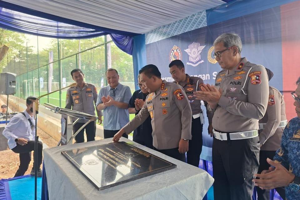 peresmian lapangan pusdik lantas