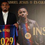 Setelah Drama Striker, Gabriel Jesus Bisa Didaftarkan Barcelona di Menit Terakhir