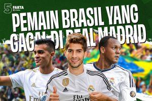 5 Fakta Pemain Brasil yang Gagal di Real Madrid