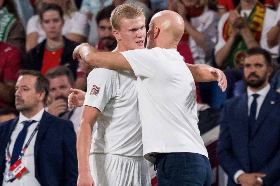 Sempat Tarik Haaland Keluar, Pelatih Norwegia Beri Penjelasan